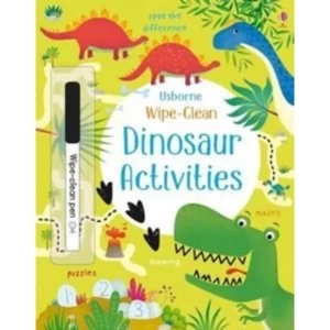 Image of Wipe-Clean Dinosaur Activities