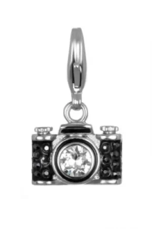 image of Ladies Karl Lagerfeld Silver Plated Camera Charm 5378133