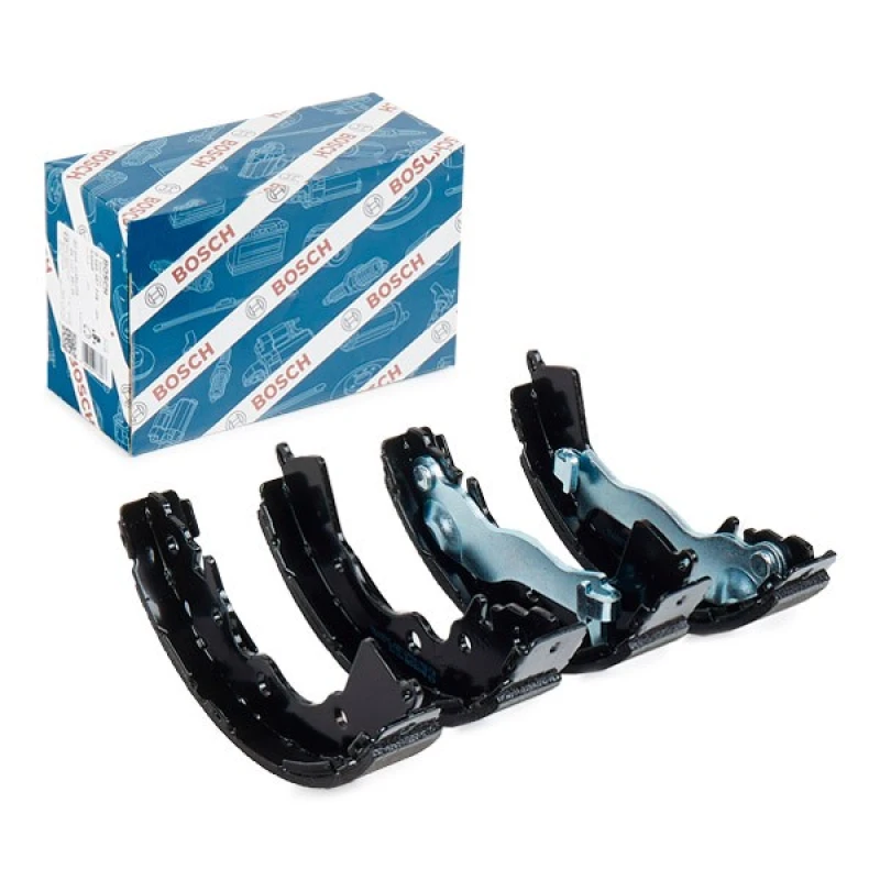 Image of Brake Shoe Set Bosch 0 986 487 748