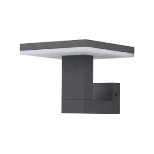 Modern wall lamp Tignes Anthracite 15 Cm