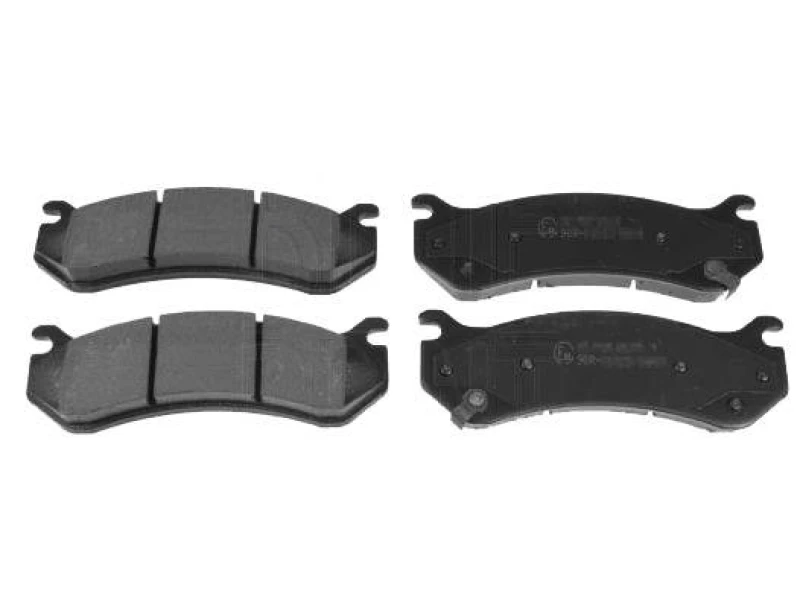 Image of Blue PRINT ADA104254 Brake pad set Rear Axle, with acoustic wear warning Brake Pad Set,disc brake (402)