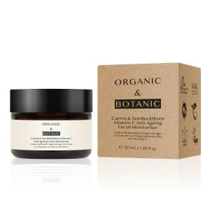 Image of Dr Botanicals Organic & Botanic Carrot & Sea Buckthorne Moisturiser
