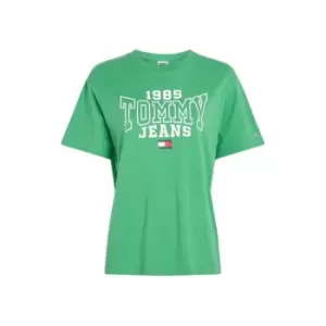Image of Tommy Jeans Tjw Rlx College 2 Tee - Green