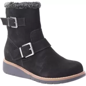 Image of Hush Puppies Womens Lexie Zip Up Shearling Lined Boots UK Size 3 (EU 36)
