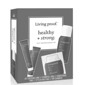 Image of Living Proof Healthy and Strong Mini Transformation Kit