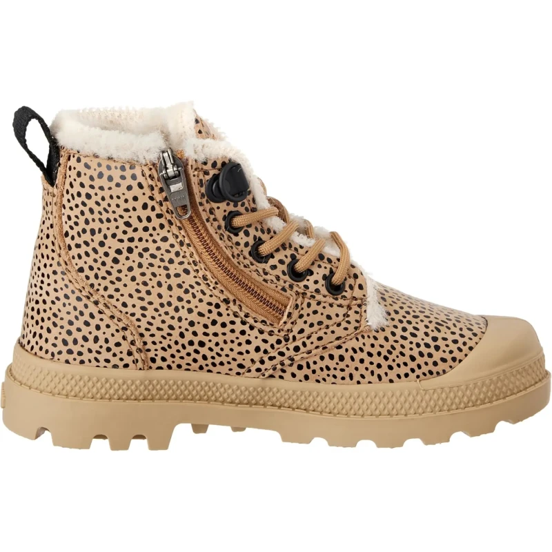 Image of Palladium Children's boots Palladium Pampa Zip Wl Marron Unisex 28
