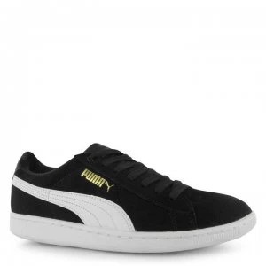 image of Puma Vikky Ladies Trainers - Black/White