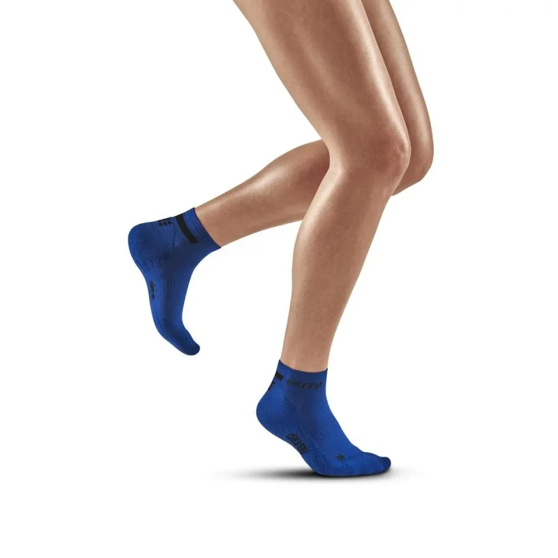 Image of Socks CEP Compression Low-Cut V4 Bleu Male 45/48