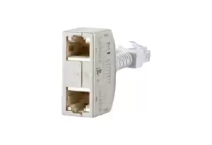 Image of METZ CONNECT 130548-01-E network splitter Grey, White