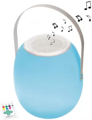 image of Decotech Bluetooth Light Colour Speaker with Handle