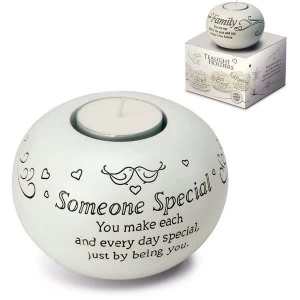 Image of Said with Sentiment Tea Light Holders Someone Special