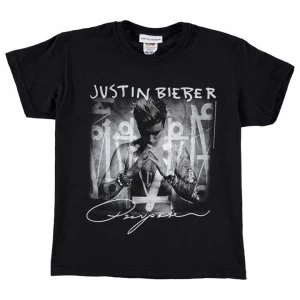 Image of Official Justin Bieber T Shirt Juniors - Purpose