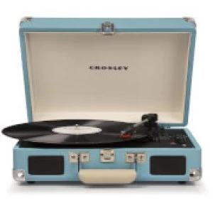 Cruiser Deluxe Portable Turntable (Turquoise)