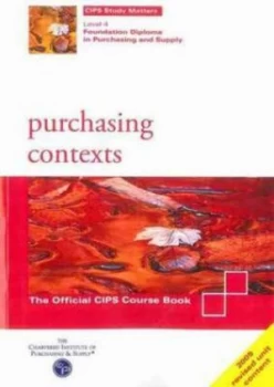 Image of Purchasing Contexts by Ian Thompson Paperback