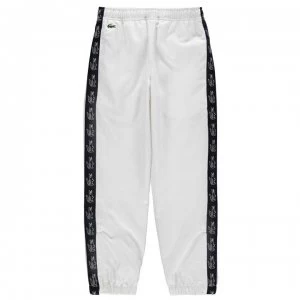 Lacoste Side Logo Jogging Pants - White