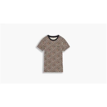 Image of Levis Ribbed Baby T Shirt - CROWFOOT ANGORA