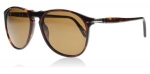 image of Persol PO9649S Sunglasses Tortoise 24/57 Polarized 55mm