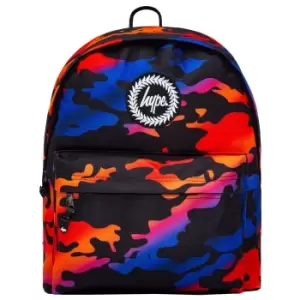 Hype Gradient Camo Backpack (One Size) (Black/Blue/Orange)