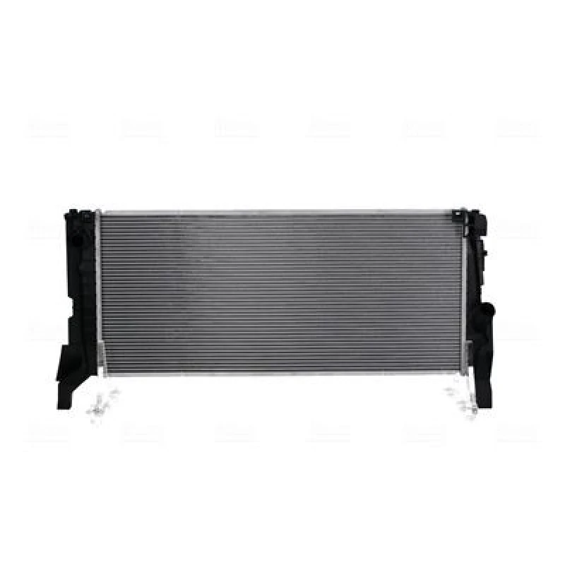Image of NISSENS 607103 Engine radiator ** FIRST FIT ** Aluminium, Brazed cooling fins, without expansion tank, with gaskets/seals Radiator,engine cooling (47