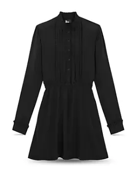 The Kooples Pleated Shirt Dress