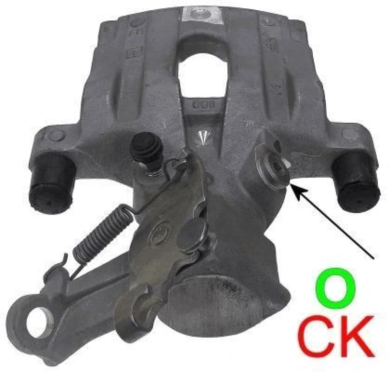 Image of HELLA Brake caliper HELLA 8AC 355 382-741