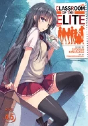 Image of classroom of the elite light novel vol 45