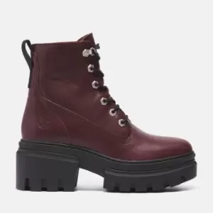 image of Timberland Everleigh 6" Boot For Her In Burgundy Burgundy, Size 3.5