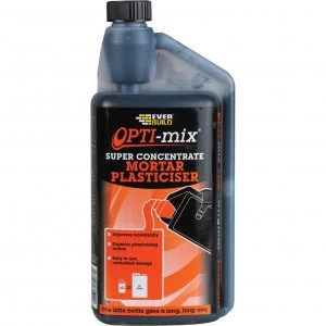 image of Everbuild Opti Mix Mortar Plasticizer 1l