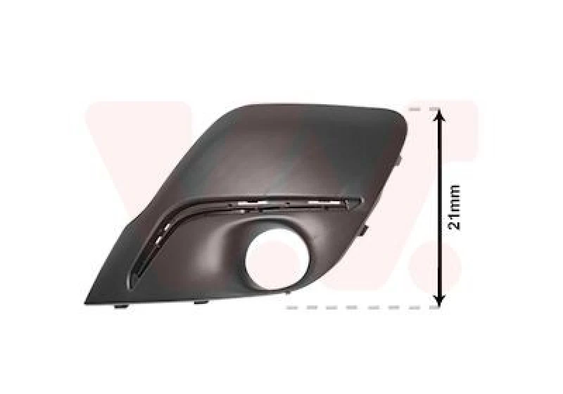 Image of VAN WEZEL Bumper grill VAN WEZEL 4021593