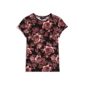 Image of Ted Baker Clari Print Top - Black