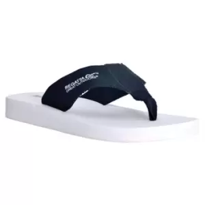 Image of Regatta Lady Catarina Wedge Flip Flop - White