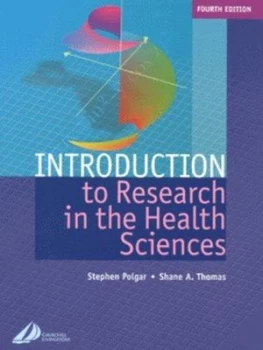 Image of Introduction to Research in the Health Sciences by Stephen Polgar Paperback
