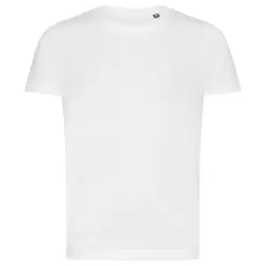 image of Ecologie Childrens/Kids Cascades Organic T-Shirt (12-13 Years) (Arctic White)