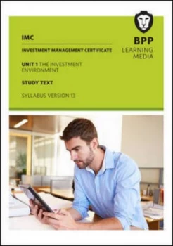 Image of Investment Management Certificate. Unit 1 the Investment Environment Paperback