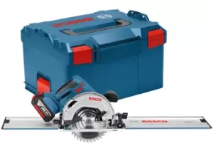 Bosch GKS18V57G+R 18V 2x5.0Ah Li-ion Circular Saw Plus Guide Rail