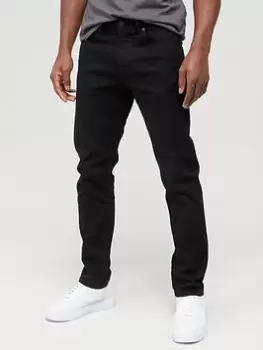 Image of BOSS Re.Maine BC-C Regular Fit Jeans - Black, Size 32, Inside Leg Regular, Men