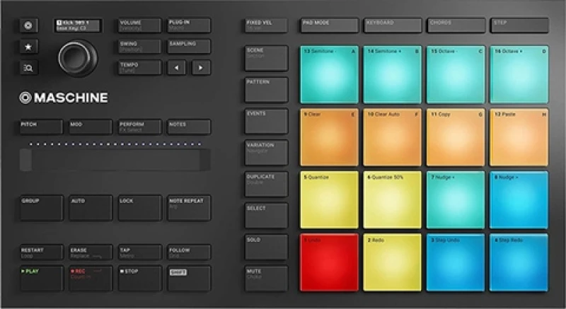 Image of Native Instruments Maschine Mikro Mk3 (No Software) Grade Excellent Used