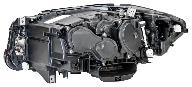 Image of HELLA 1EX 011 072-921 Headlights LED, without LED control unit for daytime running-/position ligh, Right, LED Headlight (259)