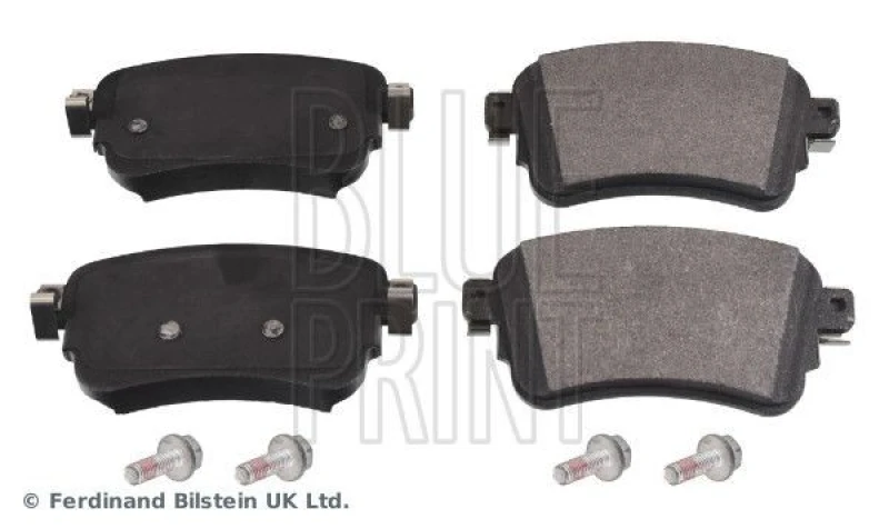 Image of Blue PRINT Brake pad set Blue PRINT ADT342229