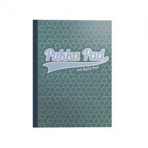 Image of Pukka GLEE Refill Pad 400Pg 80gsm Sidebound A4 Green Ref 8892GLE Pack
