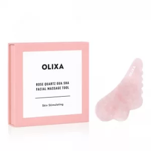 Image of Olixa Rose Quartz Gua Sha Facial Massage Tool each