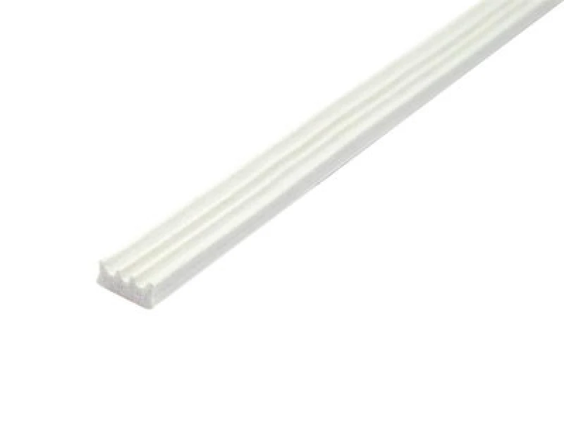 Image of FAITHFULL Faithfull AD-ZG020 EPDM Draught Excluder White 24M 9 x 3.5mm FAIDEW93524W FAIDEW93524W