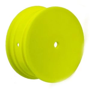 image of ASSOCIATED BUGGY WHEEL 12MM HEX 2.2" 4WD FRONT YELLOW B64/B74