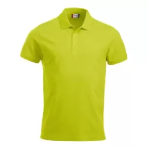 Clique Mens Classic Lincoln Polo Shirt (XS) (Visibility Green)