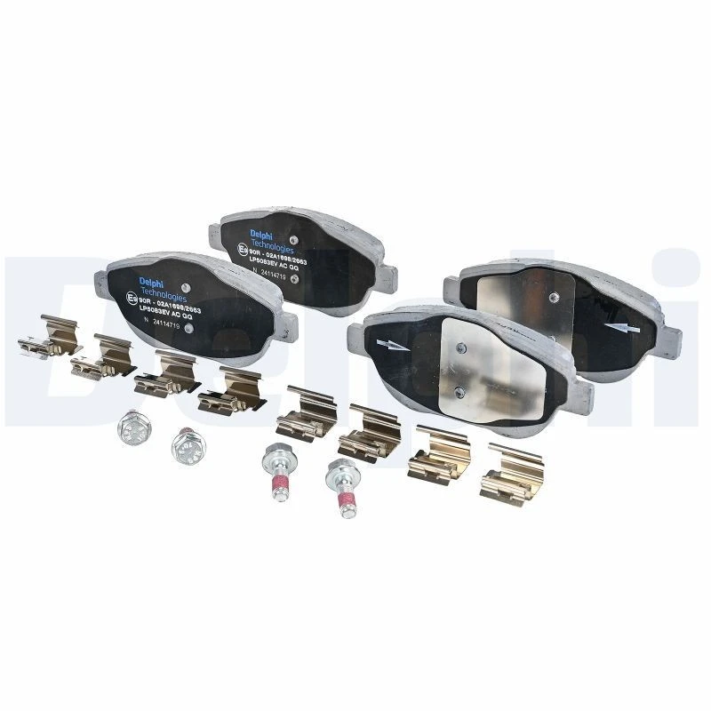 Image of DELPHI Brake pad set DELPHI LP5083EV