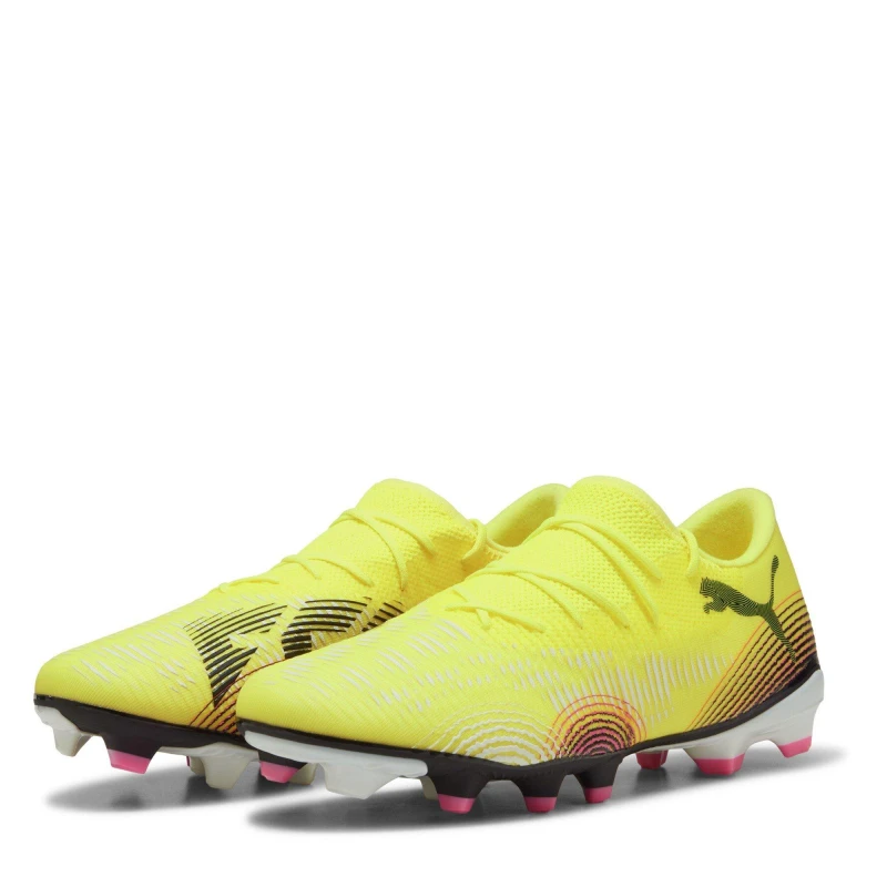 Image of Puma FUTURE 8 MATCH Artificial Ground Football Boots Yellw/Black/Sun male 8 (42)