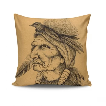 Image of NTVKRLNT-6 - No Filling Multicolor Cushion Cover