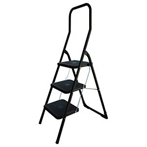 image of Abru 3 Step High Handrail Stepstool