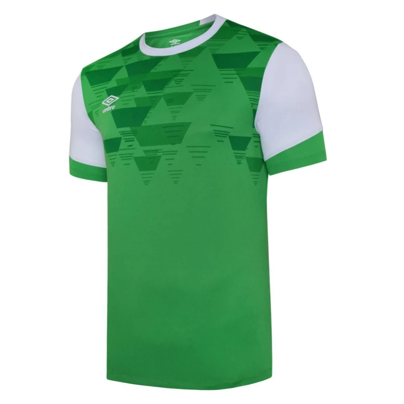 Image of Umbro Umbro Men Vier Jersey in Green Size: Small Green S Male 5063107673893
