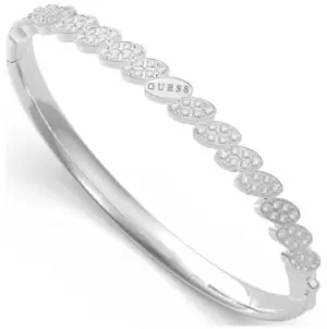 Image of Guess UBB01335RHL Womens Re-Leaf Crystal Set Stainless Jewellery